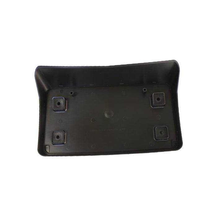 CarPartsDepot New Replacement Parts Front Black License Plate Compatible With DODGE Challenger