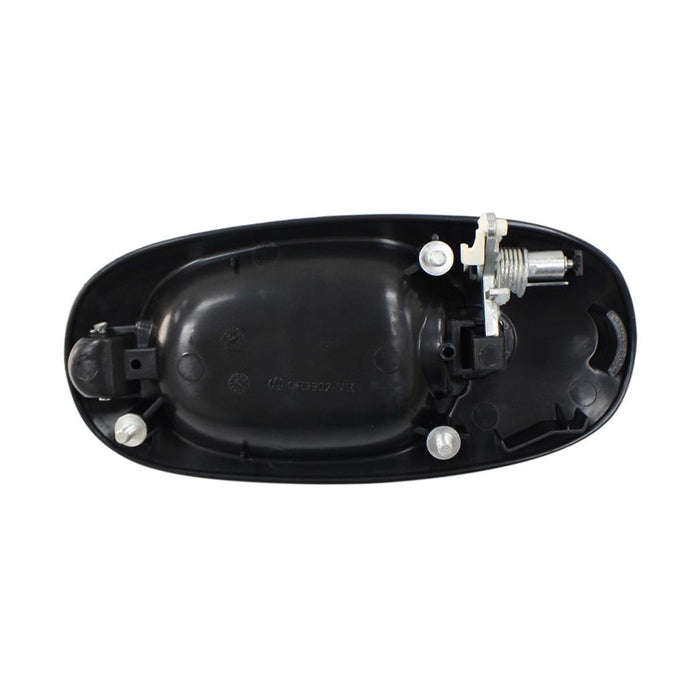 Fits 96-00 Caravan, Voyager, Town & Country Outside Left Driver Side Sliding Door Handle Black Without Keyhole