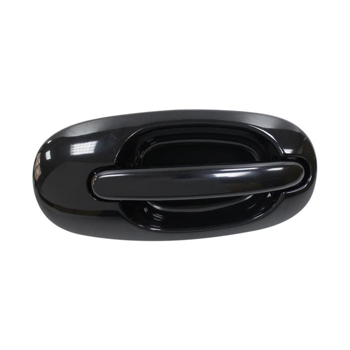 New Rear Right Passenger Side Black Smooth Exterior Outer Door Handle W/O Key Hole Compatible With DODGE Caravan/CHRYSLER Town & Country/PLYMOUTH Voyager Fits CH1521108 QK00SJM