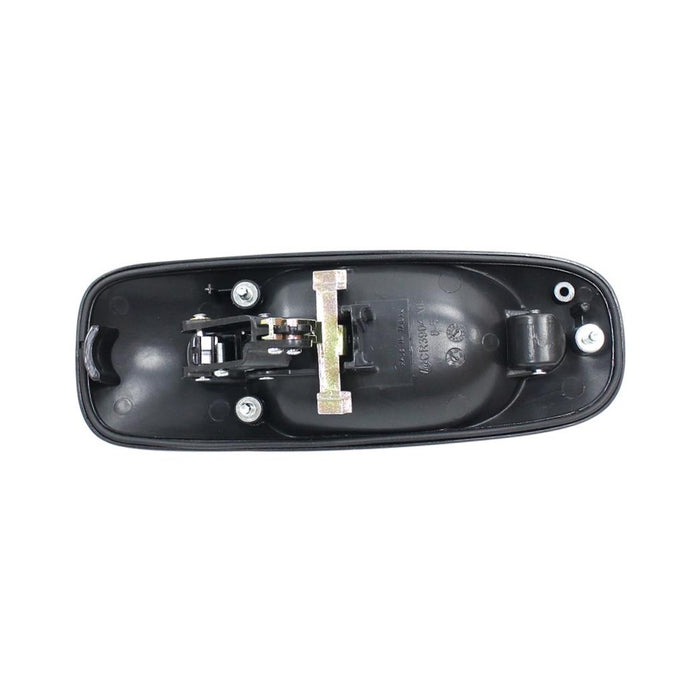 Rear Left Driver Side Black Smooth Exterior Outer Door Handle W/O Key Hole Compatible With DODGE Caravan/CHRYSLER Voyager/Grand Voyager Fits CH1520113 RP91SW1AC