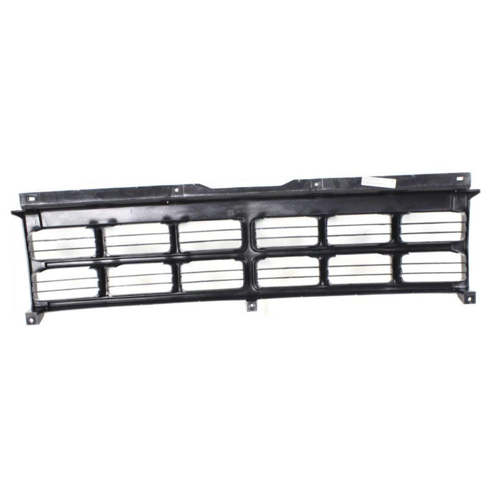 CarPartsDepot, Front Black Pickup Grill Grille Plastic Assembly Replacement New, 400-17781 CH1200194?5BB76KX8?