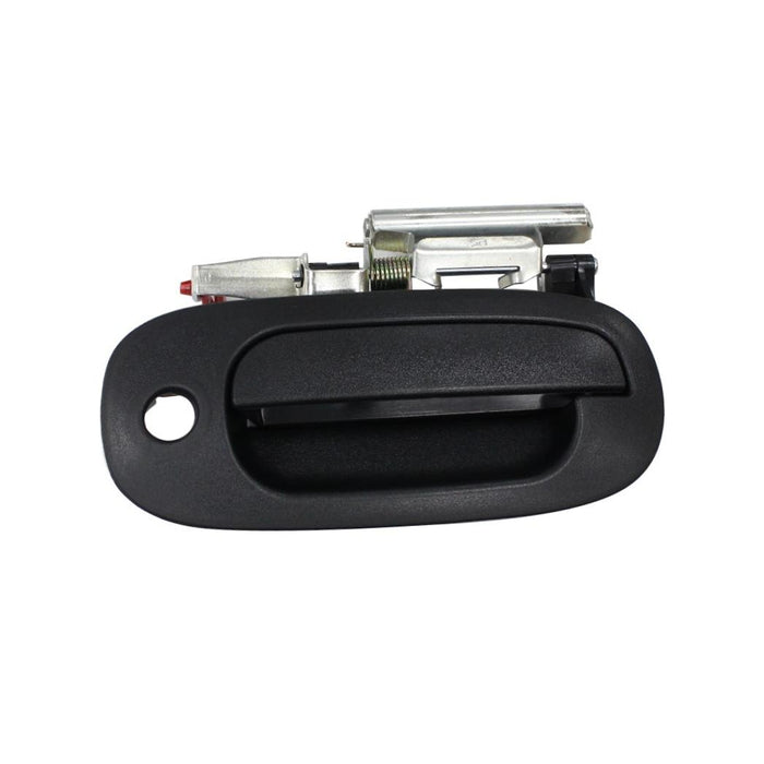 New Replacement Parts Front Right Passenger Side Black Textured Exterior Outer Door Handle With Key Hole Compatible With DODGE Durango Dakota Fits CH1311129 55362890AC