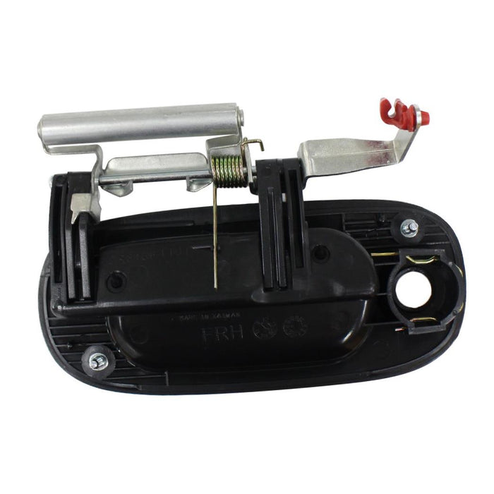 New Replacement Parts Front Right Passenger Side Black Textured Exterior Outer Door Handle With Key Hole Compatible With DODGE Durango Dakota Fits CH1311129 55362890AC