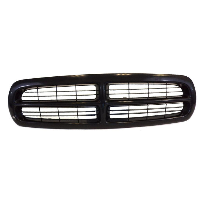 CarPartsDepot, Front Pickup Grille Grill Replacement Upgrade New Cross Bar Raw Black, 400-17118 CH1200200 5EH12DX8