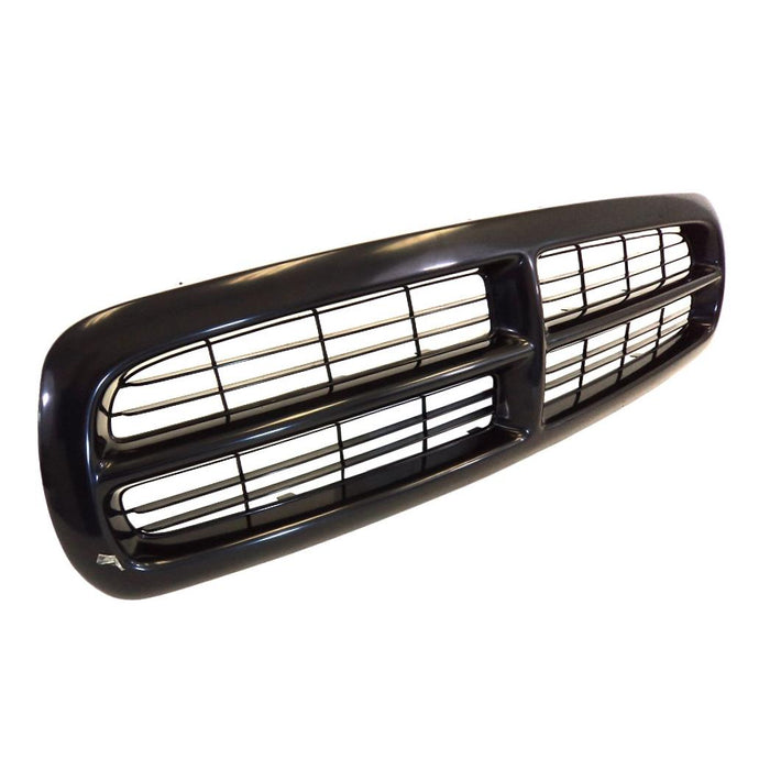 CarPartsDepot, Front Pickup Grille Grill Replacement Upgrade New Cross Bar Raw Black, 400-17118 CH1200200 5EH12DX8