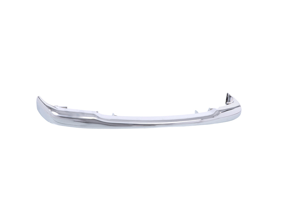 JustDrivably Replacement Parts Front Steel Chrome Bumper Face Bar Compatible With Dodge Dakota 1997 1998 1999 2000 2001 2002 2003 2004 Pickup Truck