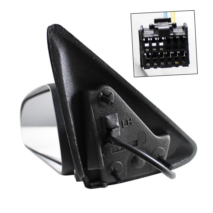 New Replacement Parts Front Left Driver Side Power Remote Side View Door Mirror Compatible With DODGE Dakota Fits CH1320220 55077623AC
