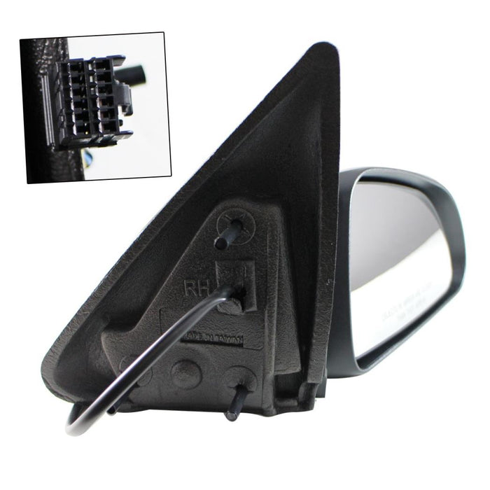 OE Replacement Dodge Dakota Passenger Side Mirror Outside Rear View (Partslink Number CH1321220)
