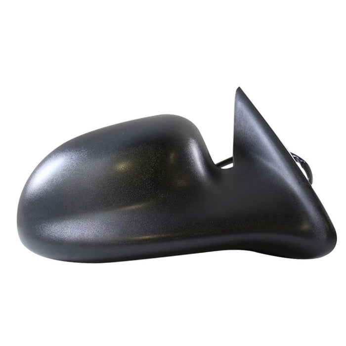 Crash Parts Plus Passenger Side Textured Black Mirror for Dodge Dakota, Durango