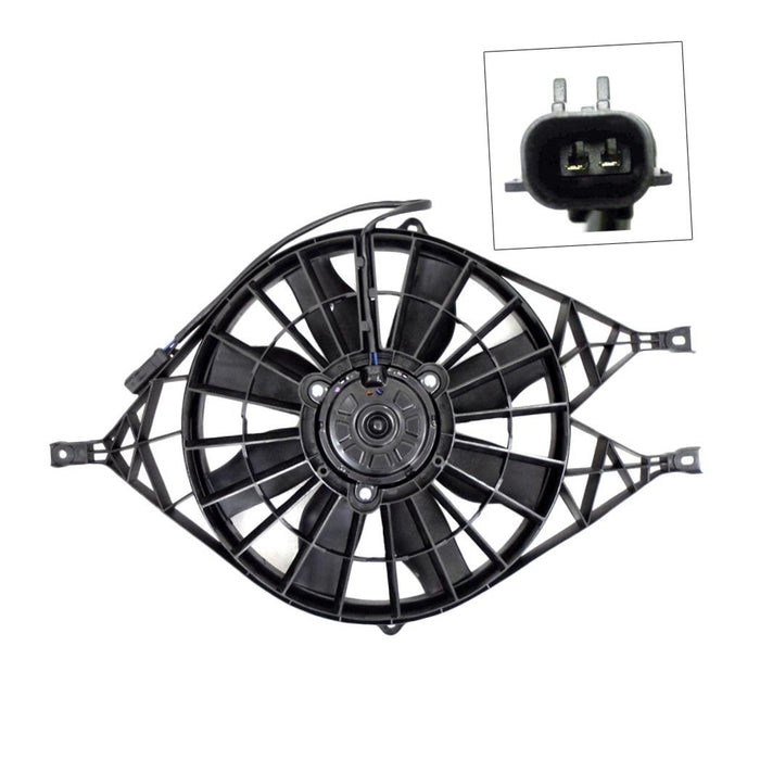 New Replacement Parts Front Radiator Cooling Fan Compatible With DODGE Durango Fits CH3115135 52028939AD