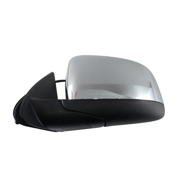 Power Side View Mirror Heated with Chrome Cover Driver Replacement for 11-18 Dodge Durango 68237573AC