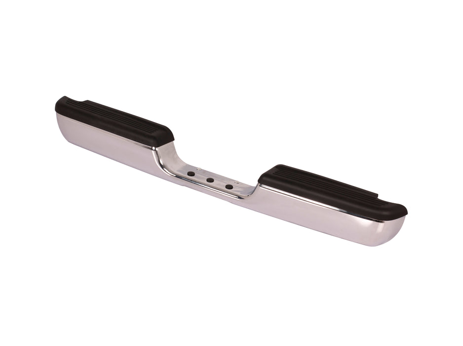 CarPartsDepot, Rear Bumper Chrome Bar Step Pad Mount Bracket Complete Assembly Pickup 2-Dr, 364-17120-20-CH CH1102328 82401316