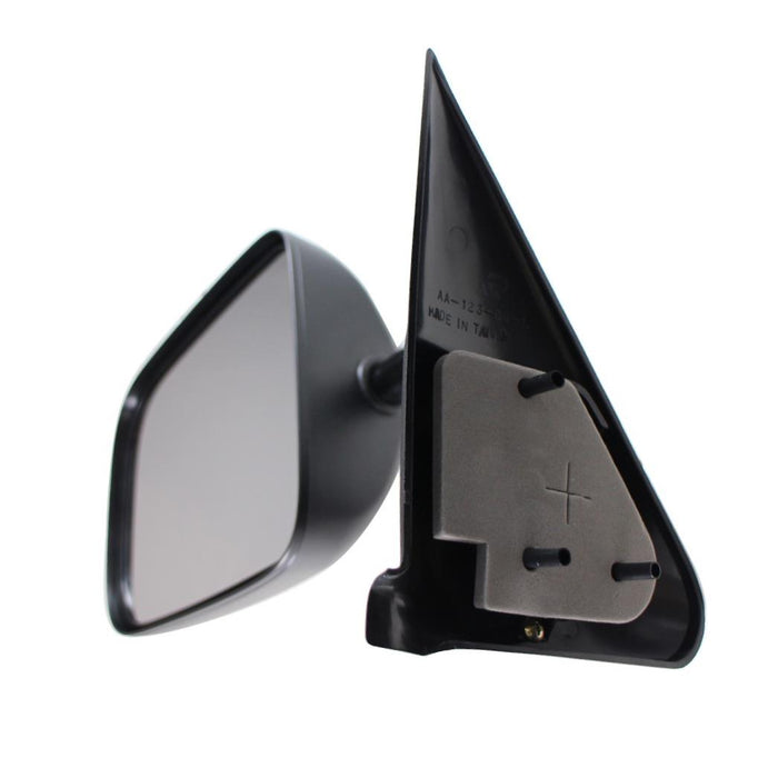 1994-1997 Dodge Ram 1500 2500 3500 Full Size Pickup Truck Manual Smooth Black Low Mount Type Folding (6x9 Glass) Rear View Mirror Left Driver Side (1994 94 1995 95 1996 96 1997 97)