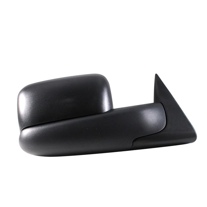 CarPartsDepot New Replacement Parts Front Right Passenger Side Manual Fold Out Design Side View Door Mirror Compatible With DODGE Compatible With RAM 1500 2500 3500 With Towing Package