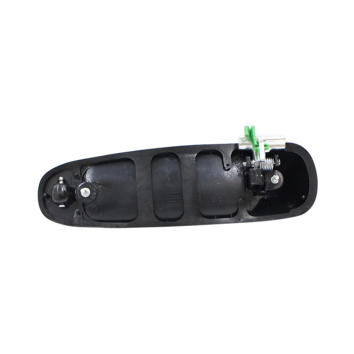 Compatible With DODGE Dakota | Compatible With DODGE Durango | Compatible With MITSUBISHI Raider Rear,Right Passenger Side DOOR OUTER HANDLE BLK,TEXTURE
