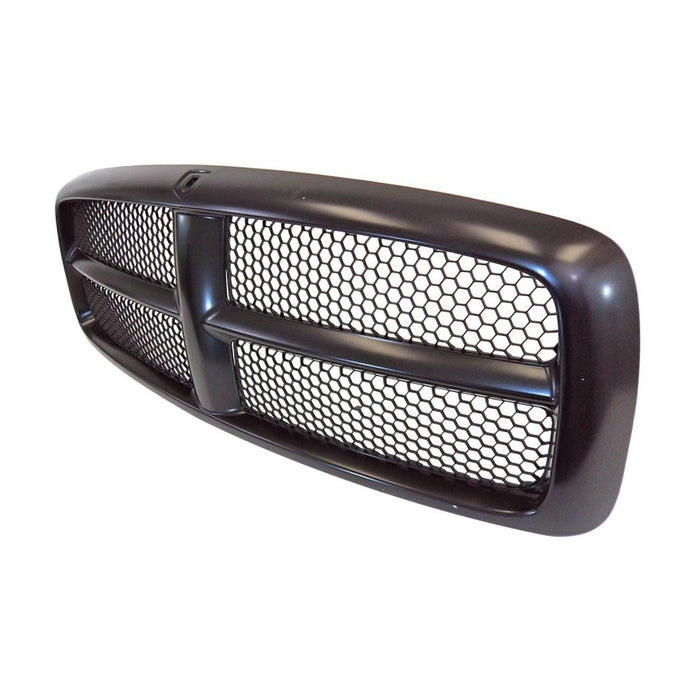 CarPartsDepot, Front Molded-In Honeycomb Insert Style Grille Grill Black Replacement, 400-17113 CH1200287 5JF051SPAB