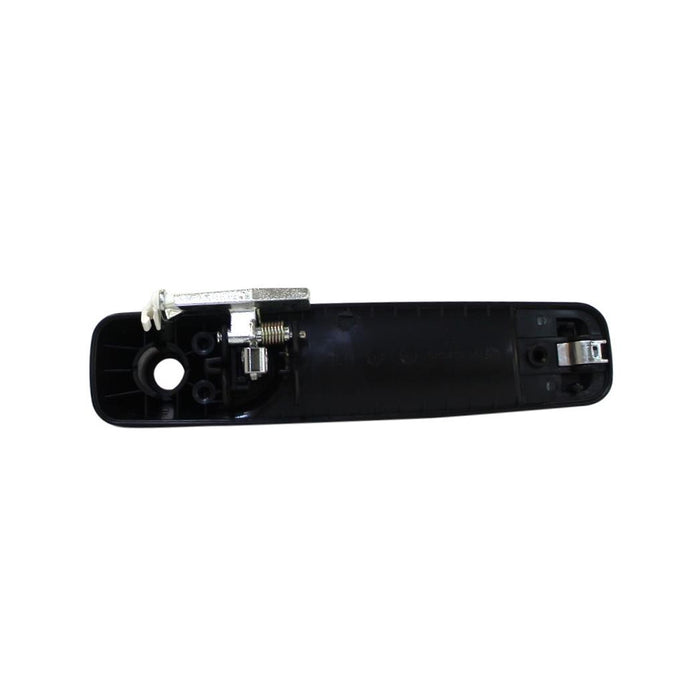 New Replacement Parts Front Left Driver Side Black Housing Chrome Lever Exterior Outer Door Handle With Key Hole Compatible With DODGE Compatible With RAM 1500 2500 3500 Fits 1GH291XRAC
