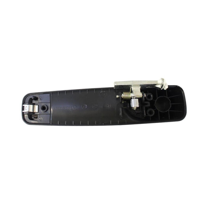 CarPartsDepot New Replacement Parts Front/Rear Right Passenger Side Black Housing Chrome Lever Exterior Outer Door Handle W/O Key Hole Compatible With DODGE Compatible With RAM 1500 2500 3500