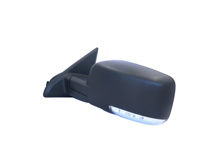 Door Mirror Assembly Driver Side Power Glass Operation With Signal Light Manual Folding With Heated Compatible With Dodge Ram 1500 2500 3500 Pickup Truck 2009-2012