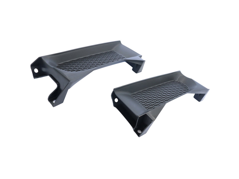 Front Bumper Filler Tow Hook Bezel Set ( Left & Right ) Compatible With Dodge Ram 1500 2013-2018 Ram 1500 Classic 2019-2020 Pickup Truck 13 14 15 16 17 18 19 20