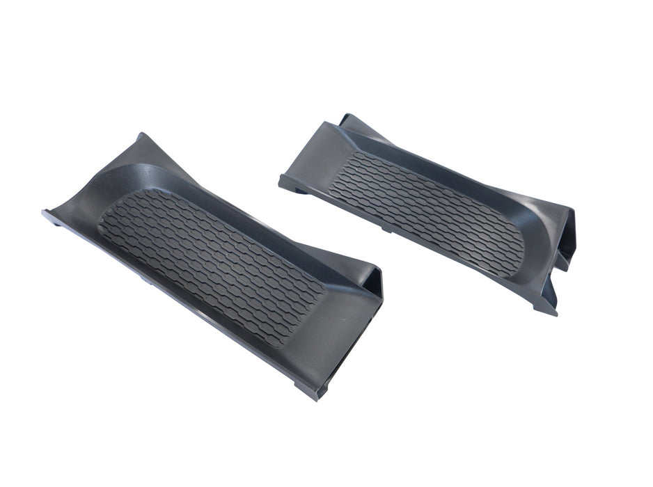 Front Bumper Filler Tow Hook Bezel Set ( Left & Right ) Compatible With Dodge Ram 1500 2013-2018 Ram 1500 Classic 2019-2020 Pickup Truck 13 14 15 16 17 18 19 20