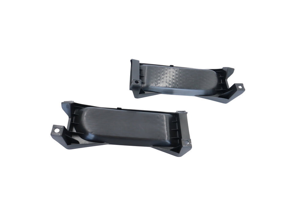 Front Bumper Filler Tow Hook Bezel Set ( Left & Right ) Compatible With Dodge Ram 1500 2013-2018 Ram 1500 Classic 2019-2020 Pickup Truck 13 14 15 16 17 18 19 20