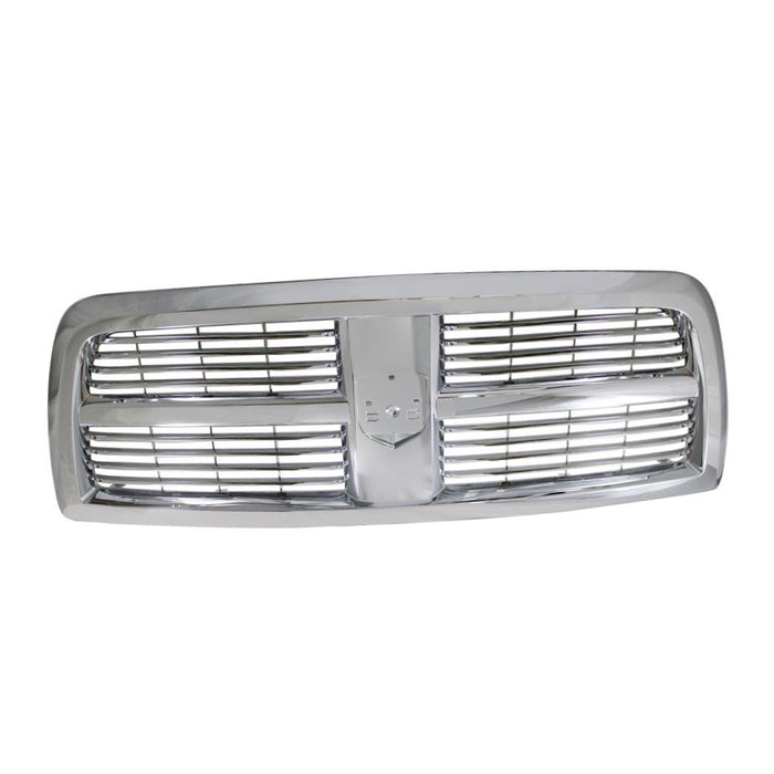 Perfect Fit Group REPD070133 - Ram 2500/ 3500 P/U Grille, Vertical Bar Insert, Plastic, Chrome, New Body Style