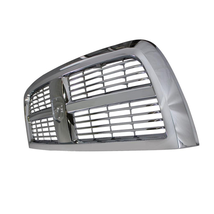 Perfect Fit Group REPD070133 - Ram 2500/ 3500 P/U Grille, Vertical Bar Insert, Plastic, Chrome, New Body Style