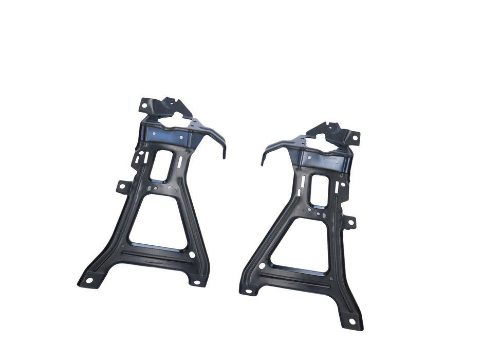 Front Bumper Bracket Steel Support Pair Set (LH+RH) Compatible With Dodge RAM 1500 2013-2020 RAM 1500 Classic 2019-2020 Pickup Truck 13 14 15 16 17 18 19 20