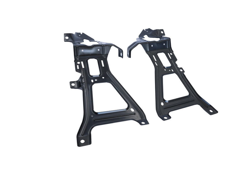 Front Bumper Bracket Steel Support Pair Set (LH+RH) Compatible With Dodge RAM 1500 2013-2020 RAM 1500 Classic 2019-2020 Pickup Truck 13 14 15 16 17 18 19 20