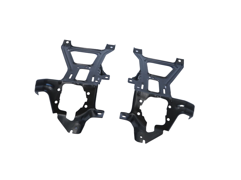 Front Bumper Bracket Steel Support Pair Set (LH+RH) Compatible With Dodge RAM 1500 2013-2020 RAM 1500 Classic 2019-2020 Pickup Truck 13 14 15 16 17 18 19 20