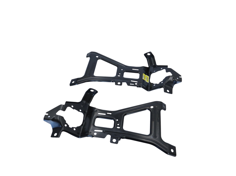 Front Bumper Bracket Steel Support Pair Set (LH+RH) Compatible With Dodge RAM 1500 2013-2020 RAM 1500 Classic 2019-2020 Pickup Truck 13 14 15 16 17 18 19 20