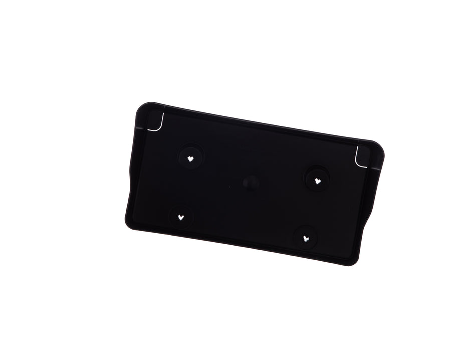 JustDrivably Replacement Parts Front Bumper License Plate Tag Holder Bracket Frame Compatible With Dodge Ram 1500 2013-2018 Ram 1500 Classic 2019 Pickup Truck