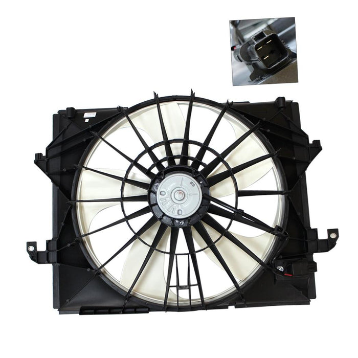 Plastic Cooling Fan Assembly for Dodge Ram 1500, Ram 1500 CH3115164