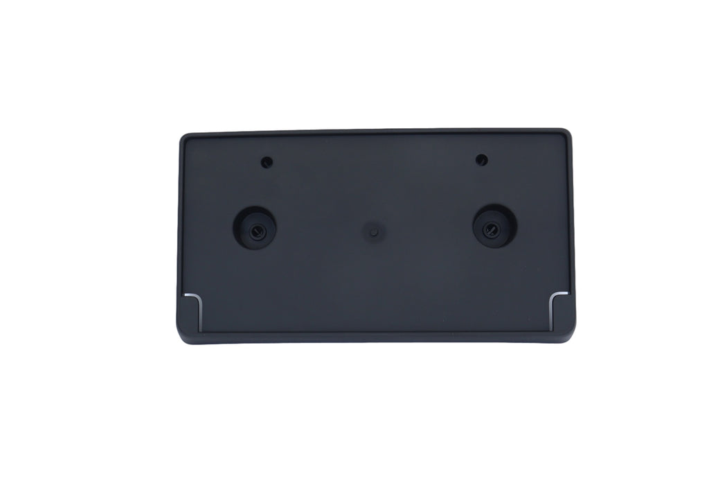CarPartsDepot Front License Plate Bracket Tag Holder Textured Black Plastic Compatible with 1500 2019 2020 Fit 68274219AD Front