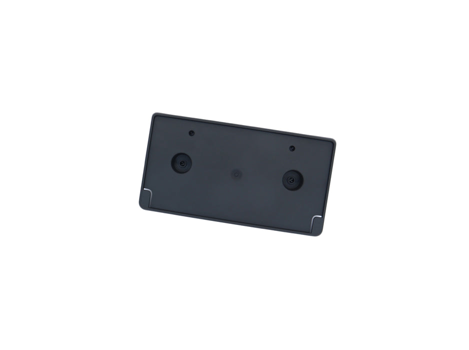CarPartsDepot Front License Plate Bracket Tag Holder Textured Black Plastic Compatible with 1500 2019 2020 Fit 68274219AD Front