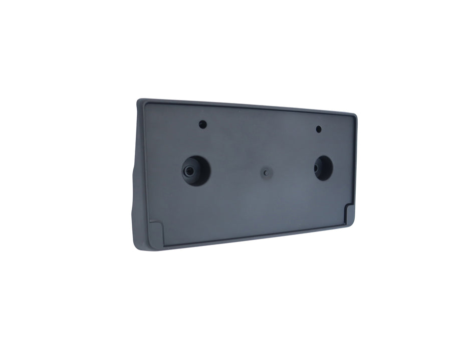 CarPartsDepot Front License Plate Bracket Tag Holder Textured Black Plastic Compatible with 1500 2019 2020 Fit 68274219AD Front