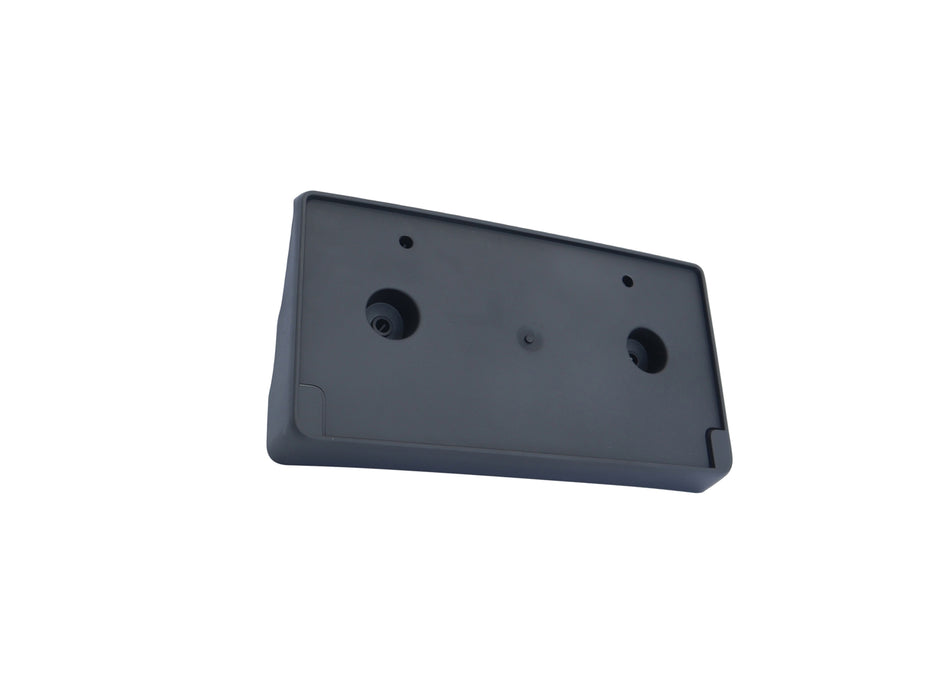 CarPartsDepot Front License Plate Bracket Tag Holder Textured Black Plastic Compatible with 1500 2019 2020 Fit 68274219AD Front
