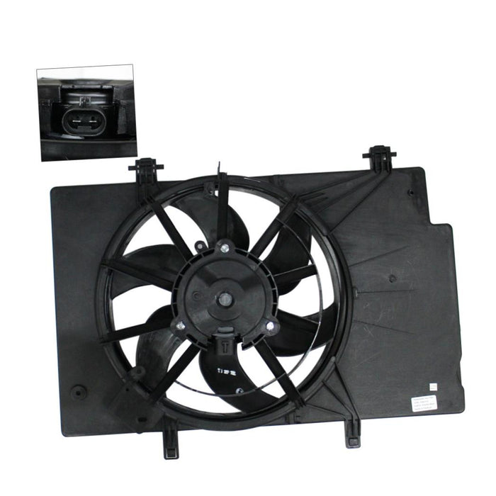 New Replacement Parts Front Radiator Cooling Fan Compatible With FORD Fiesta Fits FO3115186 BE8Z8C607A