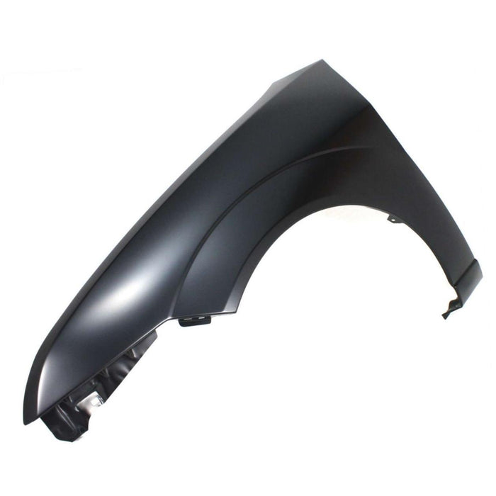 CarPartsDepot 371-18586-01-Ca, Front Fender Primered Black Steel Left