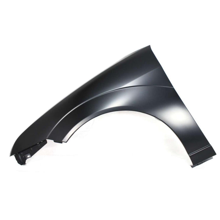 CarPartsDepot 371-18586-01-Ca, Front Fender Primered Black Steel Left