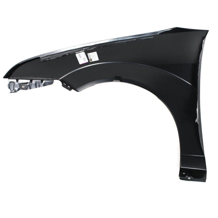 CarPartsDepot 371-18586-02-Ca, Front Fender Primered Black Steel Right