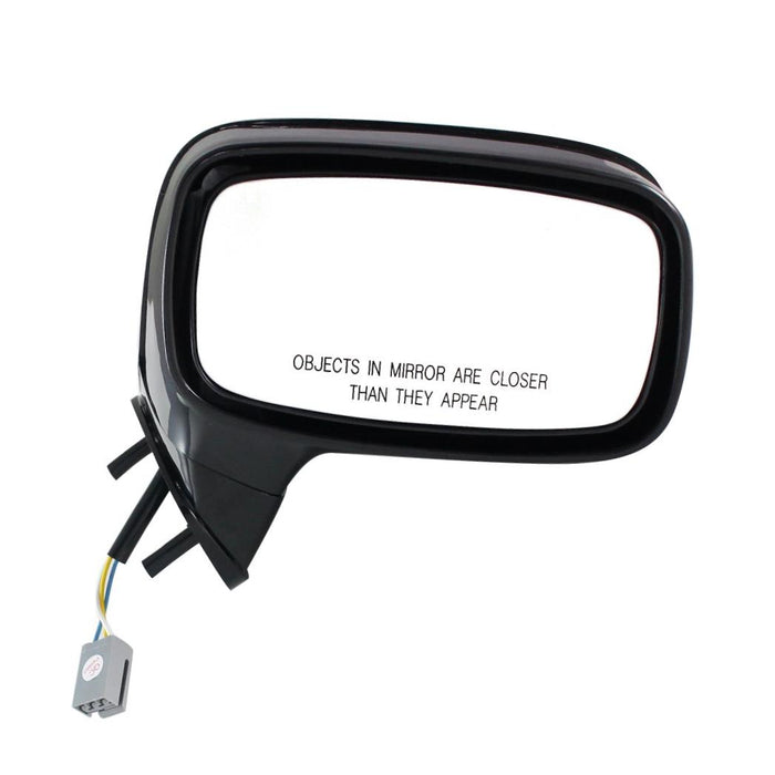 Mirror Compatible with 1987-1993 Ford Mustang On Door Power Textured Black Passenger Side