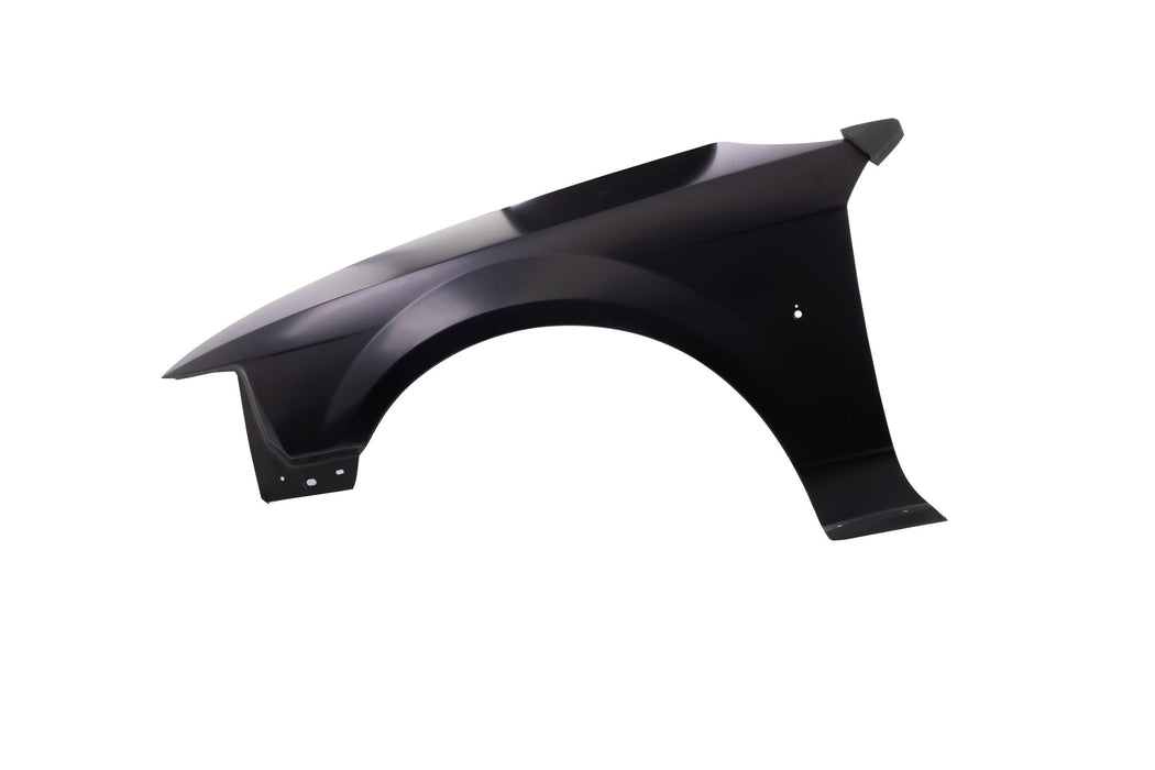 JustDrivably Replacement Parts Front Left Driver Side Fender Steel Compatible With Ford Mustang 1999 2000 2001 2002 2003 2004 Without Molding Holes With Body Cladding Holes