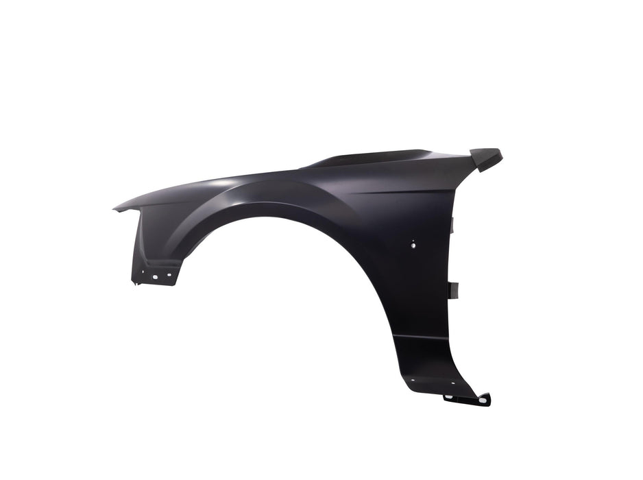 JustDrivably Replacement Parts Front Left Driver Side Fender Steel Compatible With Ford Mustang 1999 2000 2001 2002 2003 2004 Without Molding Holes With Body Cladding Holes