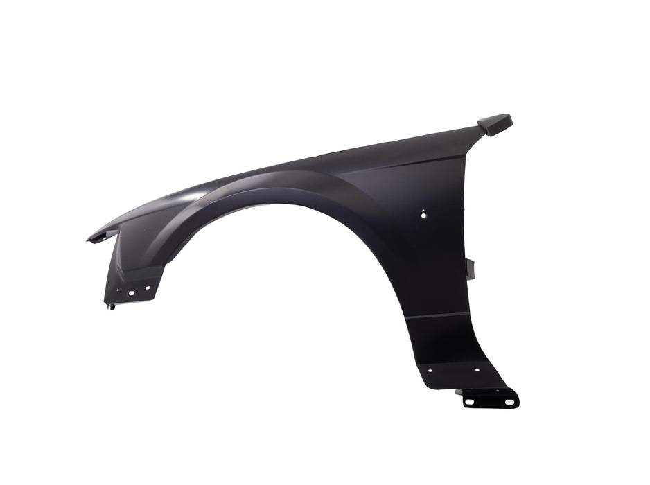 JustDrivably Replacement Parts Front Left Driver Side Fender Steel Compatible With Ford Mustang 1999 2000 2001 2002 2003 2004 Without Molding Holes With Body Cladding Holes