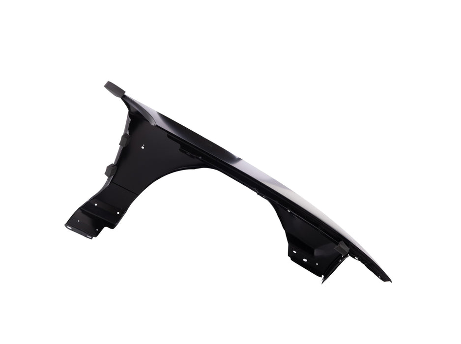 JustDrivably Replacement Parts Front Left Driver Side Fender Steel Compatible With Ford Mustang 1999 2000 2001 2002 2003 2004 Without Molding Holes With Body Cladding Holes