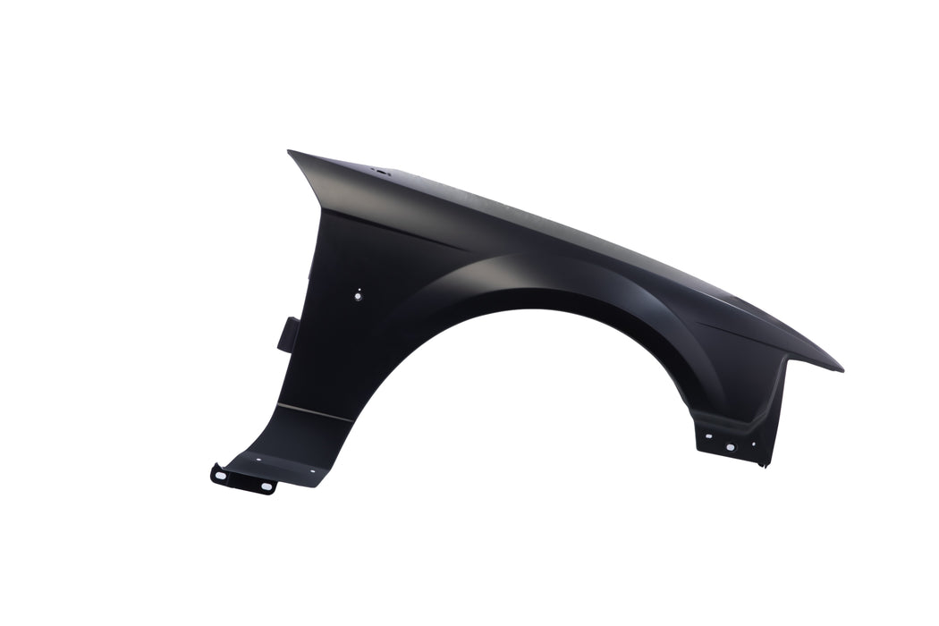 JustDrivably Replacement Parts Front Right Passenger Side Fender Steel Compatible With Ford Mustang 1999 2000 2001 2002 2003 2004 Without Molding Holes With Body Cladding Holes