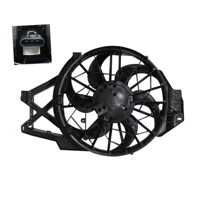 New Replacement Parts Front Radiator Cooling Fan Compatible With FORD Mustang Fits FO3115131 3R3Z8C607CA