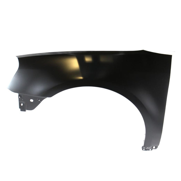 CarPartsDepot 371-18906-01, Front Fender Primered Black Steel Lh